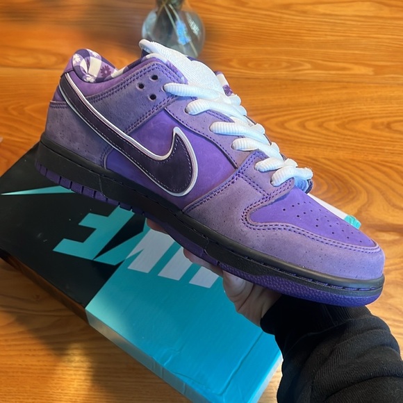 Nike SB Dunk Low Concepts Purple Lobster BRAND NEW UNUSED - Picture 2 of 5